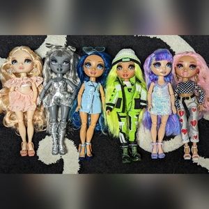 Rainbow high doll lot